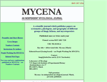 Tablet Screenshot of mycena.org